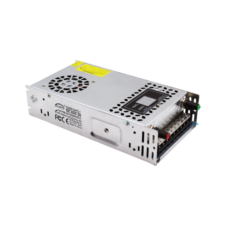 GYUSPW Adjustable Voltage and Current Light Bar Regulated Switching Power Supply, SE-480-12 DC12V 480W 40A, SE-480-24 DC24V 480W 20A, SE-480-36 DC36V 480W 14A, SE-480-48 DC48V 480W 10A, SE-600-12 DC12V 600W 50A, SE-600-24 DC24V 600W 25A                ...