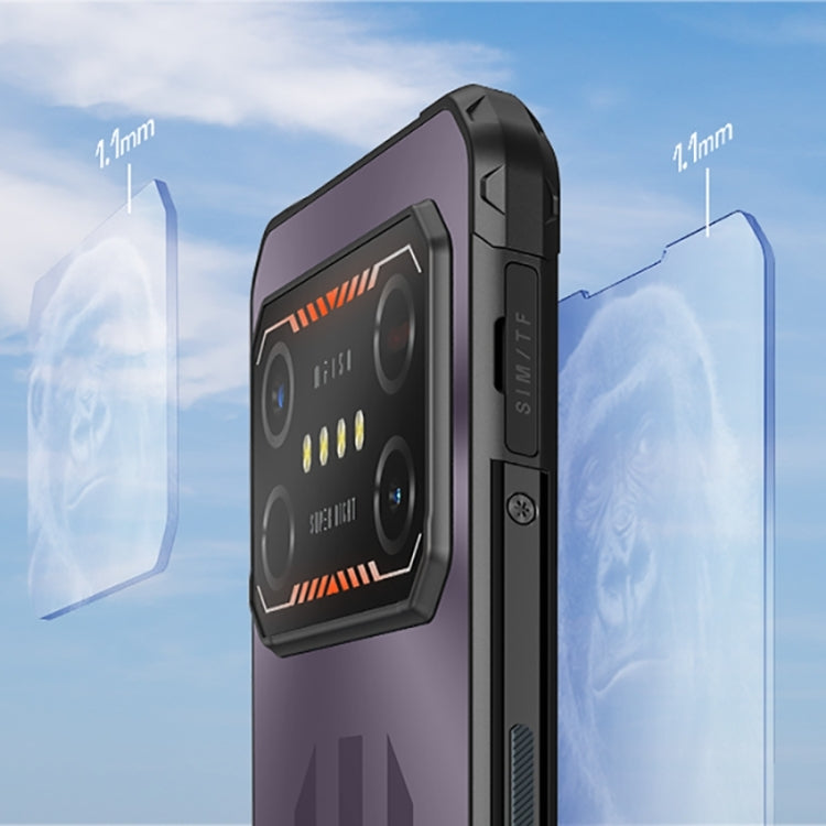 [HK Warehouse] IIIF150 Air1 Ultra,Dual Back Cameras, 8GB+256GB, Face ID Screen Fingerprint Identification, 6.8 inch Android 12.0 MediaTek Helio G99 MT6789 Octa Core, NFC, OTG, Network: 4G(Epic Purple)