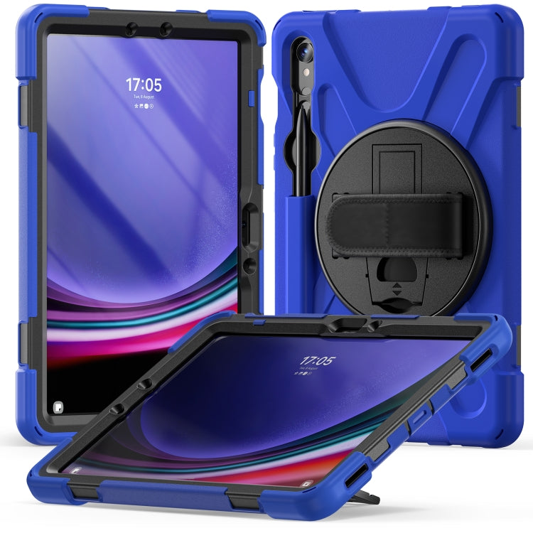 Rotatable Kickstand Grip Heavy Duty Hard Rugged Tablet Case, For Galaxy Tab S10 FE / S9 FE / S9 / S8 / S7, For Samsung Galaxy Tab S9+ / S8+