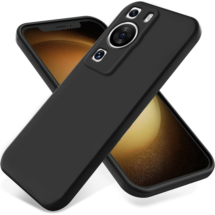 Solid Color Liquid Silicone Dropproof Full Coverage Phone Case, For Huawei Nova 11, For Huawei P60 / P60 Pro
