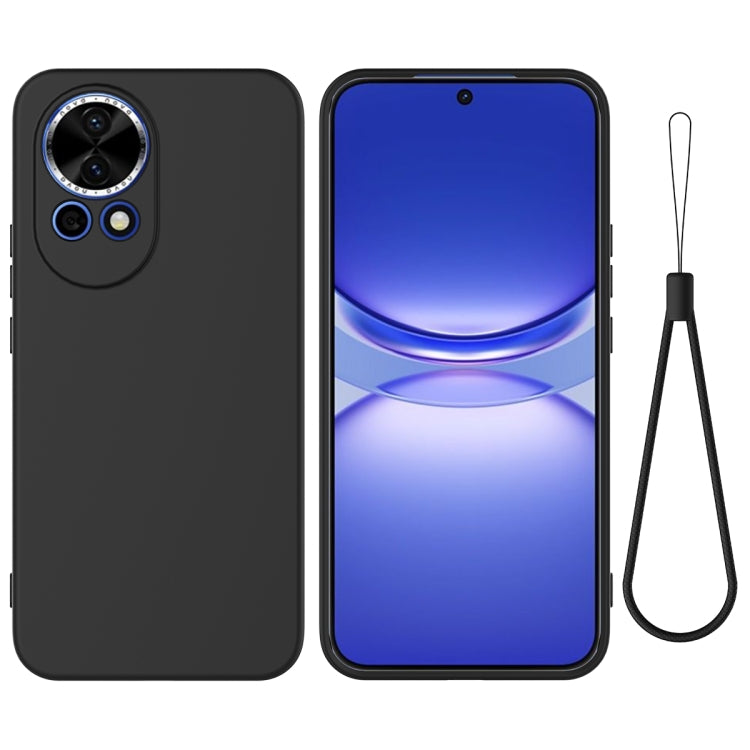 Solid Color Liquid Silicone Dropproof Full Coverage Phone Case, For Huawei Nova 11, For Huawei P60 / P60 Pro