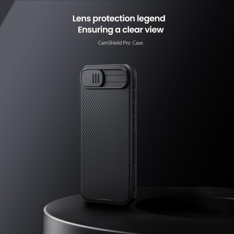 NILLKIN CamShield Pro PC Phone Case, For iPhone 17e / 16e, For iPhone 17, For iPhone 16 Plus, For iPhone 16, For iPhone 15 Plus, For iPhone 15