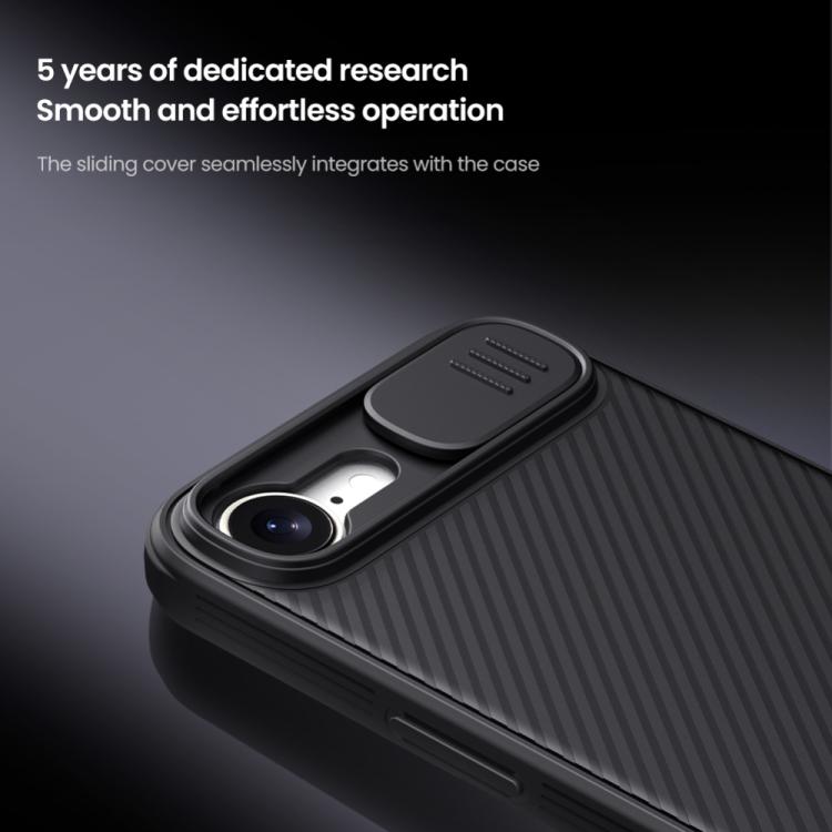 NILLKIN CamShield Pro PC Phone Case, For iPhone 17e / 16e, For iPhone 17, For iPhone 16 Plus, For iPhone 16, For iPhone 15 Plus, For iPhone 15