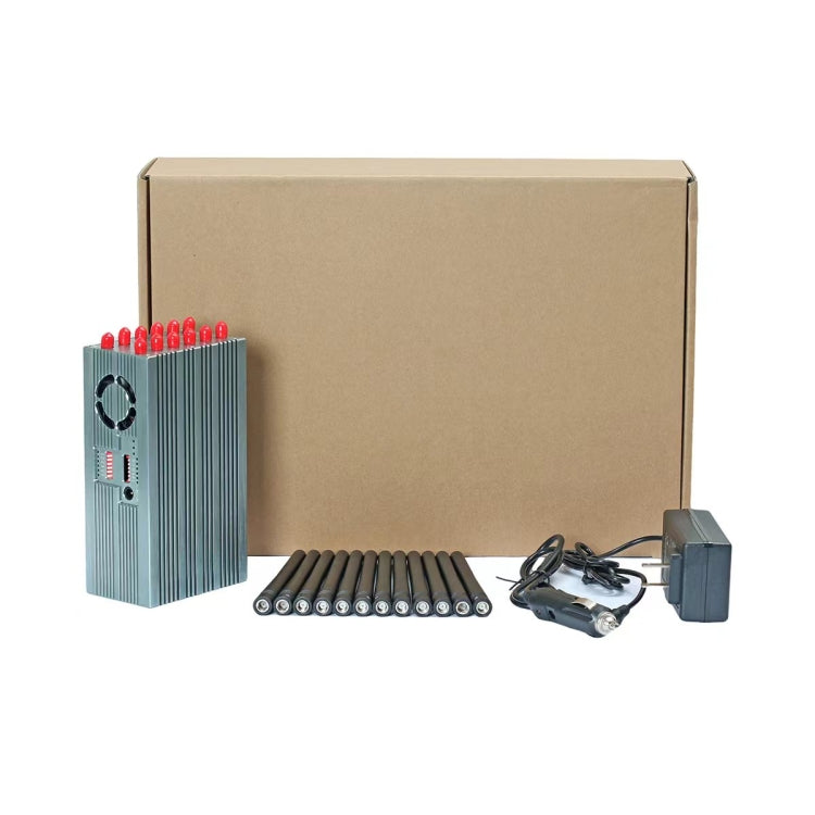 JAX-121P-12 2G/3G/4G/5G/2.4Ghz/5Ghz WIFI/GPS Signal Jammer. [THIS ITEM WILL NOT SHIPPED TO USA]