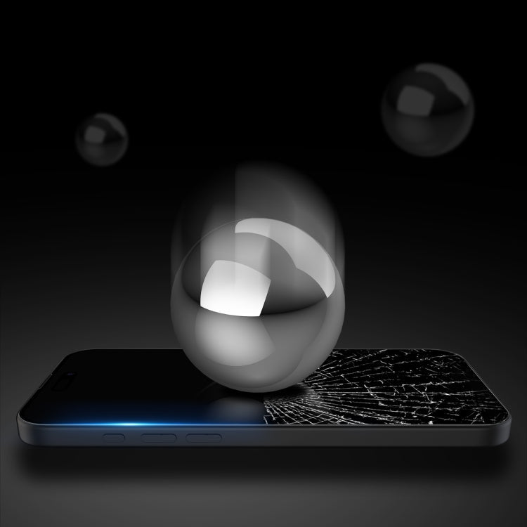 For iPhone 16 Pro Max 10pcs DUX DUCIS 0.33mm 9H Medium Alumina Tempered Glass Film