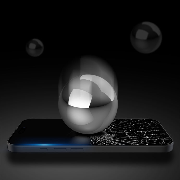 For iPhone 16 Pro 10pcs DUX DUCIS 0.33mm 9H Medium Alumina Tempered Glass Film