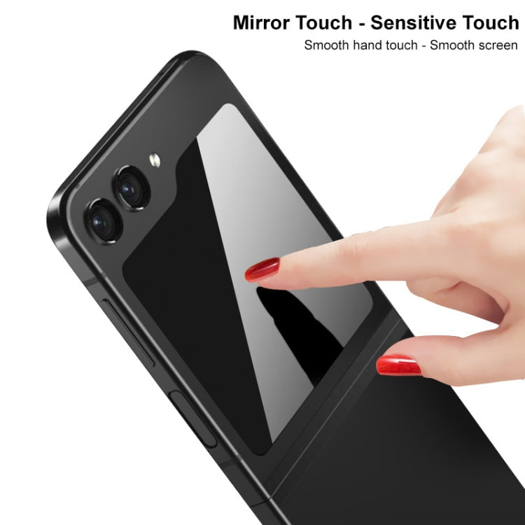 For Samsung Galaxy Z Flip6 / Flip7 FE imak HD Full Screen Anti-spy Tempered Glass Protective Film External Screen Version