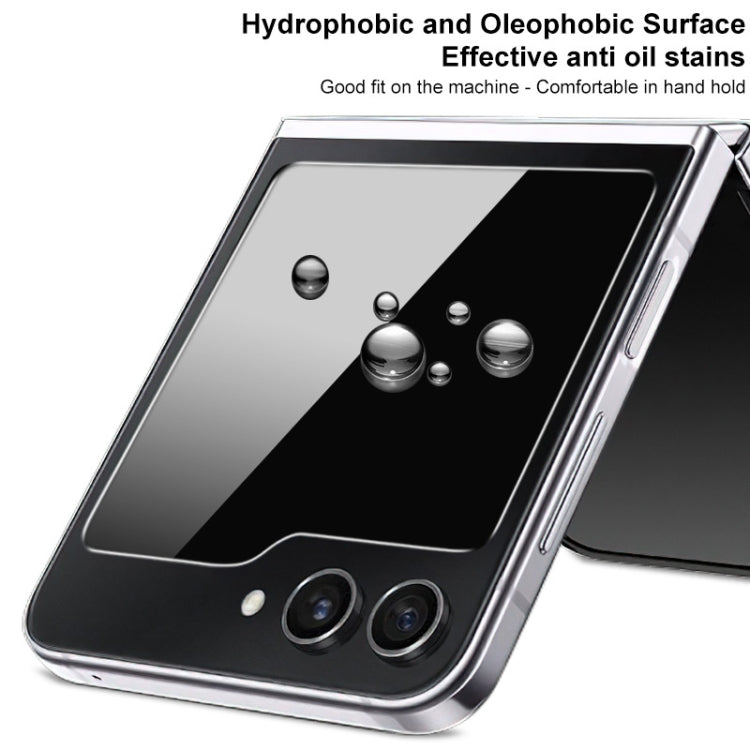 For Samsung Galaxy Z Flip6 / Flip7 FE imak HD Full Screen Anti-spy Tempered Glass Protective Film External Screen Version