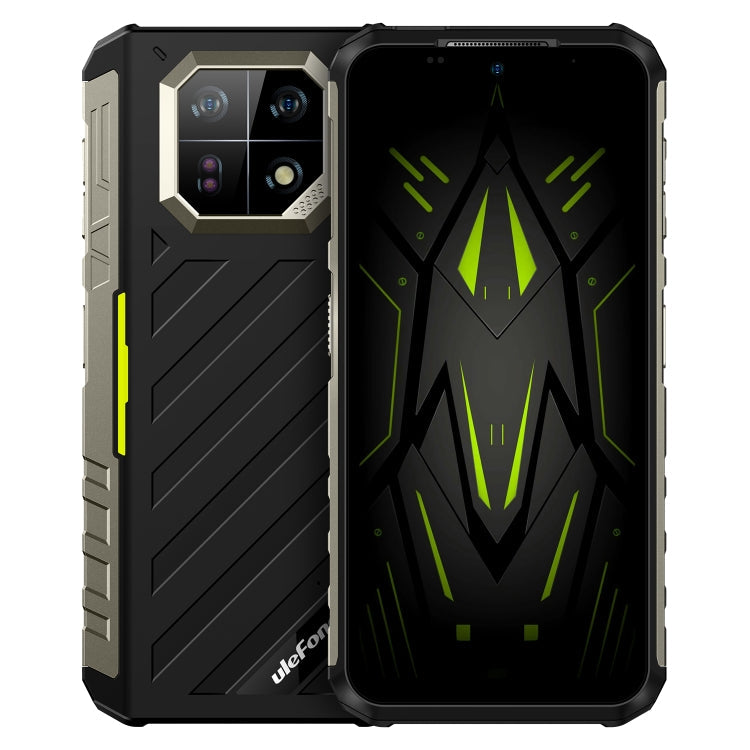 [HK Warehouse] Ulefone Armor 22, 8GB+128GB, IP68/IP69K Rugged Phone, 6.58 inch Android 15 MediaTek Helio G96 Octa Core, Network: 4G, NFC, OTG(Some Green)