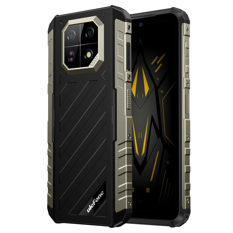 [HK Warehouse] Ulefone Armor 22, 8GB+128GB, IP68/IP69K Rugged Phone, 6.58 inch Android 15 MediaTek Helio G96 Octa Core, Network: 4G, NFC, OTG(All Black)