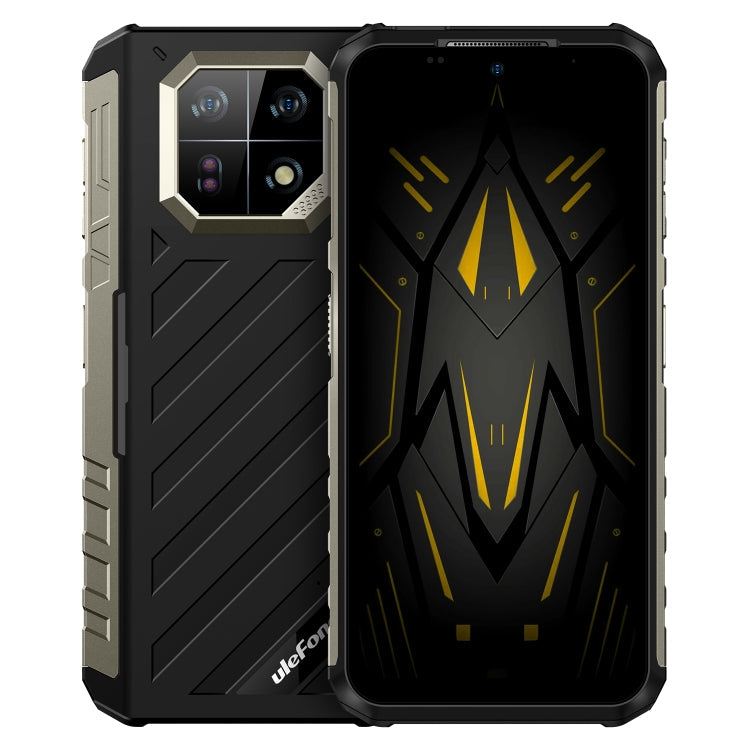 [HK Warehouse] Ulefone Armor 22, 8GB+128GB, IP68/IP69K Rugged Phone, 6.58 inch Android 15 MediaTek Helio G96 Octa Core, Network: 4G, NFC, OTG(All Black)