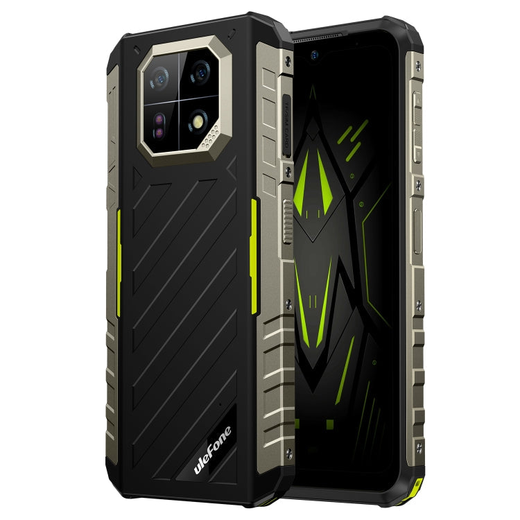 [HK Warehouse] Ulefone Armor 22, 8GB+256GB, IP68/IP69K Rugged Phone, 6.58 inch Android 15 MediaTek Helio G96 Octa Core, Network: 4G, NFC, OTG(Some Green)