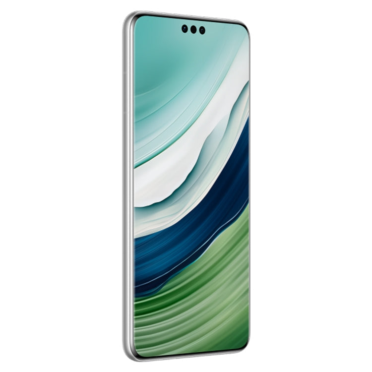 HUAWEI Mate 60 Pro, 12GB+1TB, Screen Fingerprint Identification, 6.82 inch HarmonyOS 4.0 Kirin 9000S Octa Core up to 2.62GHz, NFC, OTG, Not Support Google Play(White Silver)