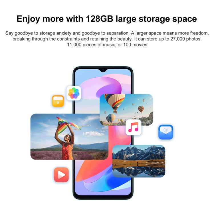 Honor Play 40S 5G, 4GB+128GB, 6.56 inch MagicOS 7.1 Snapdragon 480 Plus Octa Core up to 2.2GHz, Network: 5G, Not Support Google Play(Magic Night Black)
