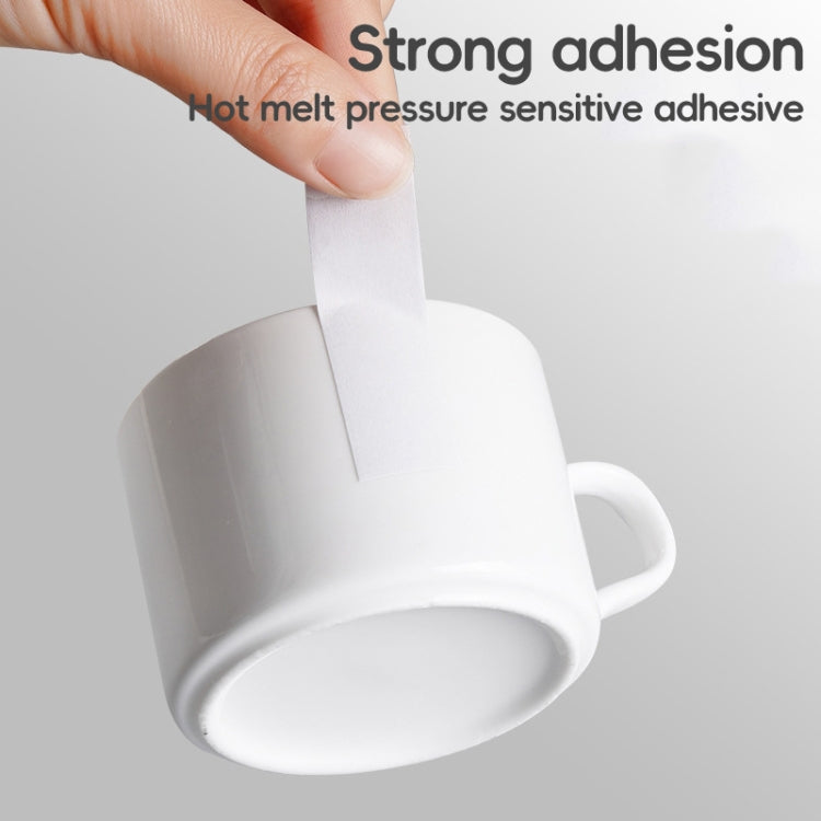 2 Volumes Deli High Adhesive Double Faced Adhesive Strong Dual Sided Tape, Size: 18mm