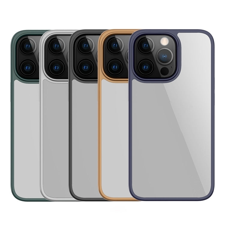 For iPhone 15 Pro Mutural Jiantou Series Electroplating Phone Case(Grey)