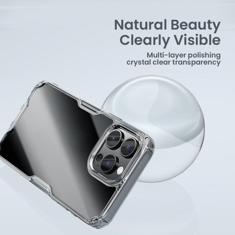 For iPhone 16 Pro NILLKIN Ultra Clear PC + TPU Phone Case(Transparent)