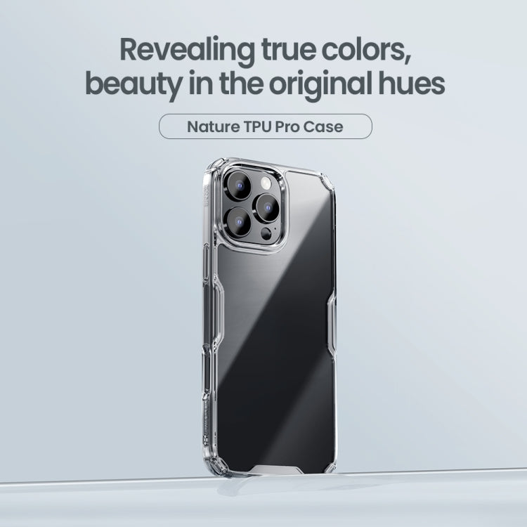 For iPhone 16 Pro NILLKIN Ultra Clear PC + TPU Phone Case(Blue)