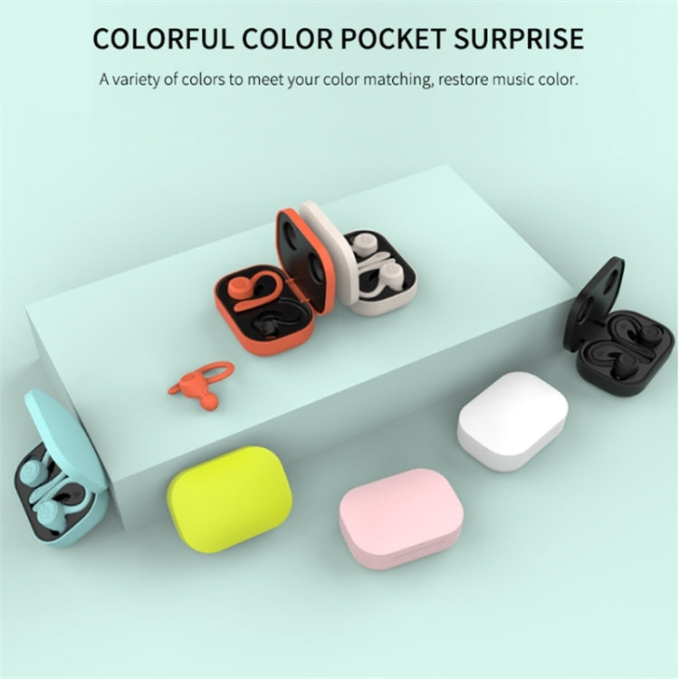 T&G T40 TWS IPX6 Waterproof Hanging Ear Wireless Bluetooth Earphones with Charging Box(Orange)