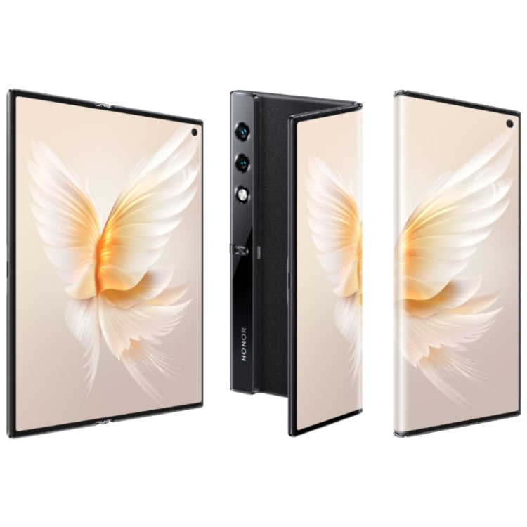 Honor V Purse 5G, 16GB+256GB, Side Fingerprint, 7.71 inch + 6.45 inch MagicOS 7.2 Qualcomm Snapdragon 778G Octa Core, Network: 5G, OTG, NFC, Not Support Google Play(Black)