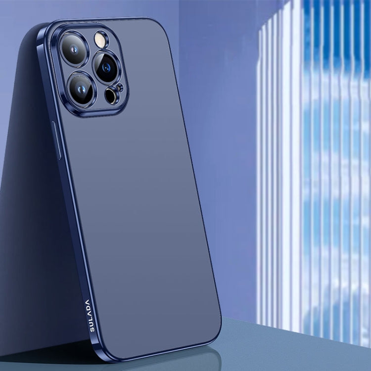 SULADA Electroplating Frosted TPU Phone Case, For iPhone 15 Pro Max, For iPhone 15 Pro, For iPhone 15 Plus