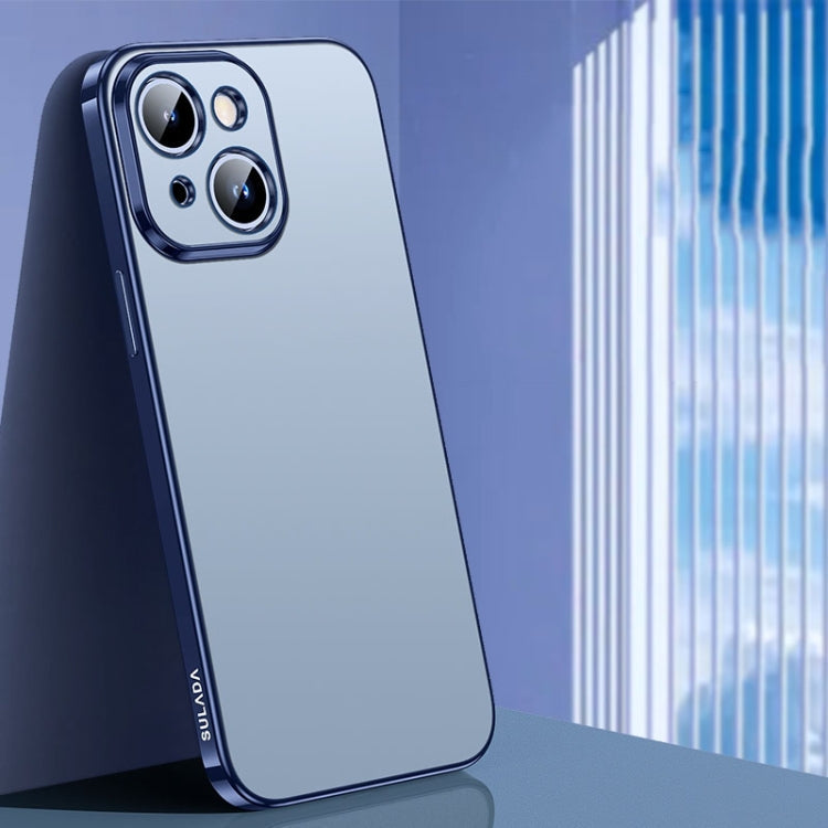 SULADA Electroplating Frosted TPU Phone Case, For iPhone 15 Pro Max, For iPhone 15 Pro, For iPhone 15 Plus
