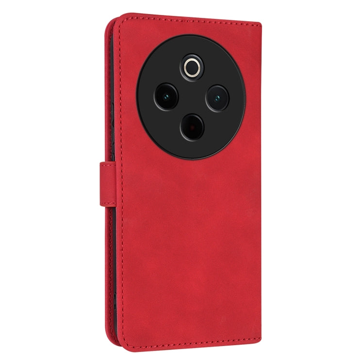 For vivo Y300 Pro AZNS Skin Feel Calf Texture Flip Leather Phone Case(Red)