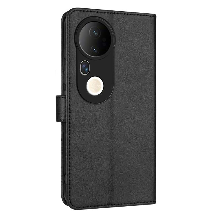 For vivo S20 Pro AZNS Skin Feel Calf Texture Flip Leather Phone Case(Black)