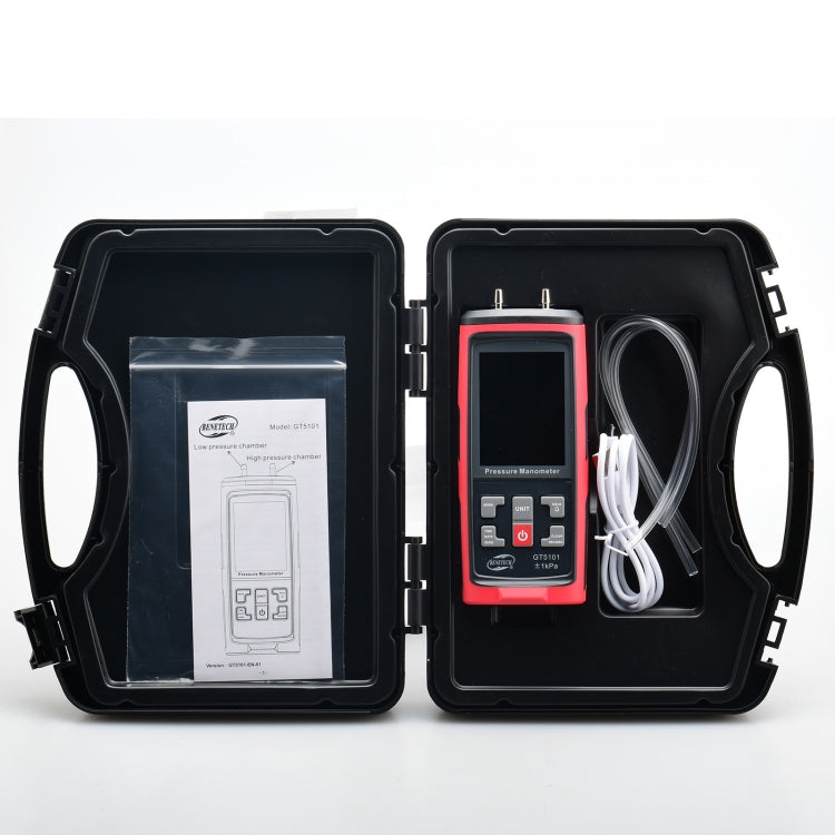 BENETECH GT5101 LCD Display Differential Pressure Meter, Specification:4KPa
