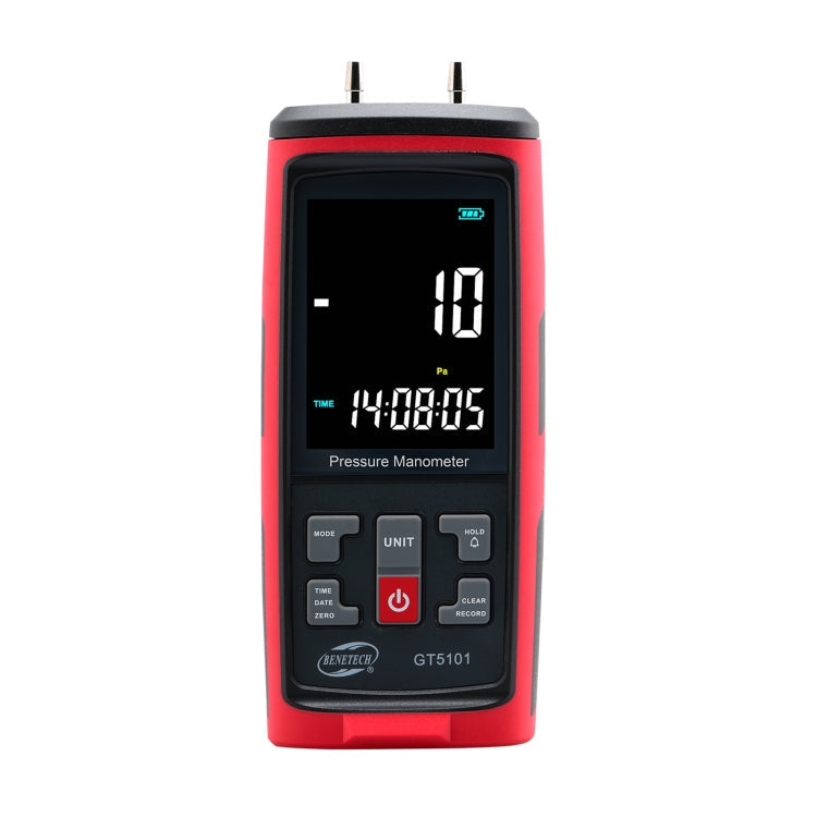 BENETECH GT5101 LCD Display Differential Pressure Meter, Specification:125Pa
