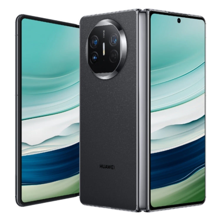 HUAWEI Mate X5, 12GB+512GB, 7.85 inch + 6.4 inch HarmonyOS 4.0.0 Kirin 9000S 7nm Octa-Core 2.16GHz, OTG, NFC, Not Support Google Play(Black)