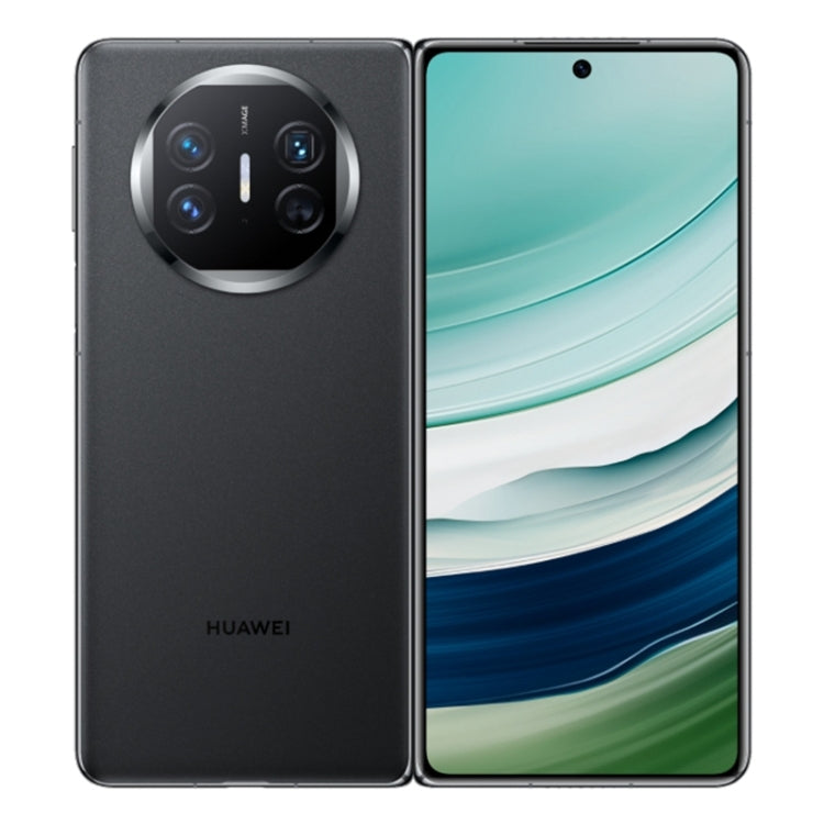 HUAWEI Mate X5, 12GB+512GB, 7.85 inch + 6.4 inch HarmonyOS 4.0.0 Kirin 9000S 7nm Octa-Core 2.16GHz, OTG, NFC, Not Support Google Play(Black)