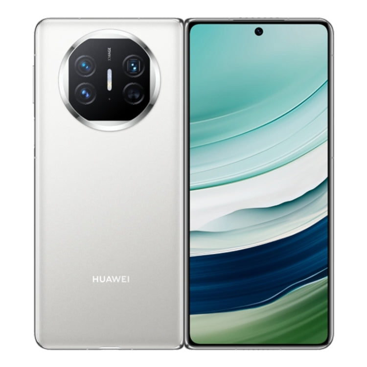 HUAWEI Mate X5, 16GB+1TB Collector Edition, 7.85 inch + 6.4 inch HarmonyOS 4.0.0 Kirin 9000S 7nm Octa-Core 2.16GHz, OTG, NFC, Not Support Google Play(White)