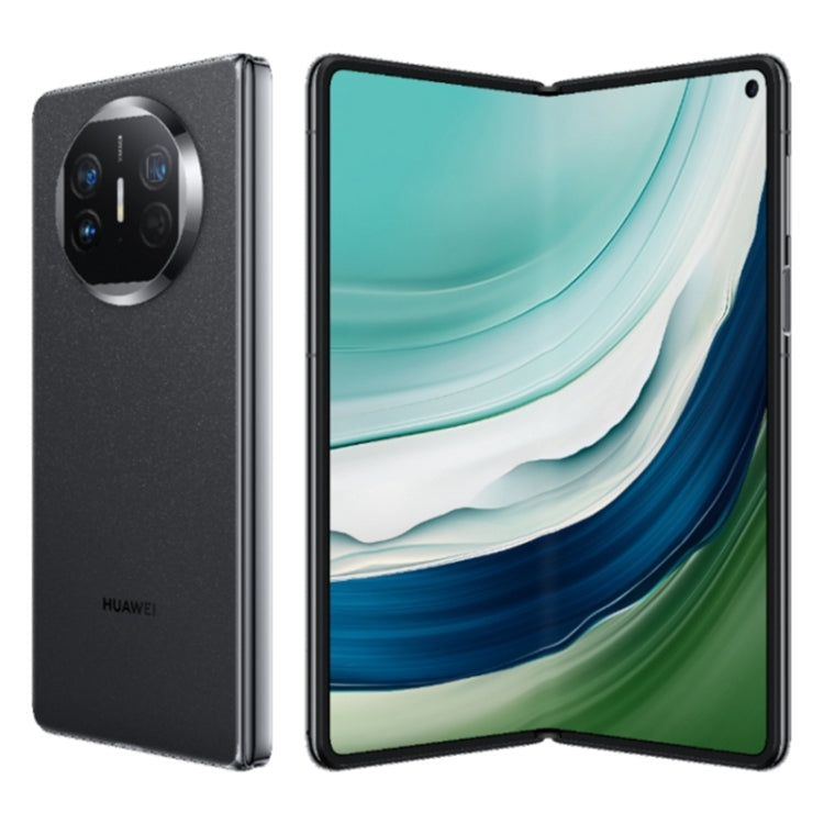 HUAWEI Mate X5, 16GB+1TB Collector Edition, 7.85 inch + 6.4 inch HarmonyOS 4.0.0 Kirin 9000S 7nm Octa-Core 2.16GHz, OTG, NFC, Not Support Google Play(Black)