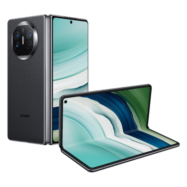HUAWEI Mate X5, 16GB+1TB Collector Edition, 7.85 inch + 6.4 inch HarmonyOS 4.0.0 Kirin 9000S 7nm Octa-Core 2.16GHz, OTG, NFC, Not Support Google Play(Black)