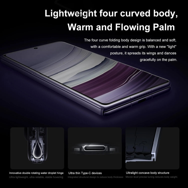 HUAWEI Mate X5, 12GB+512GB, 7.85 inch + 6.4 inch HarmonyOS 4.0.0 Kirin 9000S 7nm Octa-Core 2.16GHz, OTG, NFC, Not Support Google Play(Black)