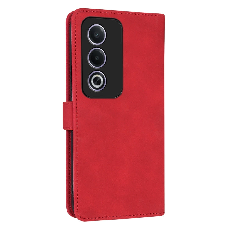 For OPPO A3x 5G / A3 Energy 5G AZNS Skin Feel Calf Texture Flip Leather Phone Case(Red)