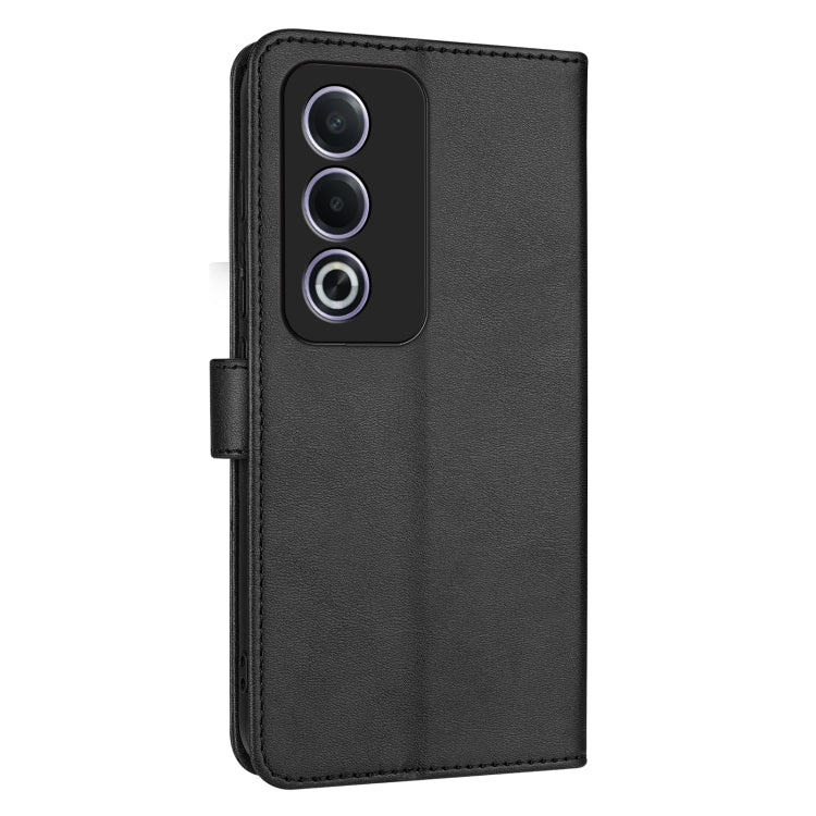 For OPPO A3x 5G / A3 Energy 5G AZNS Skin Feel Calf Texture Flip Leather Phone Case(Black)