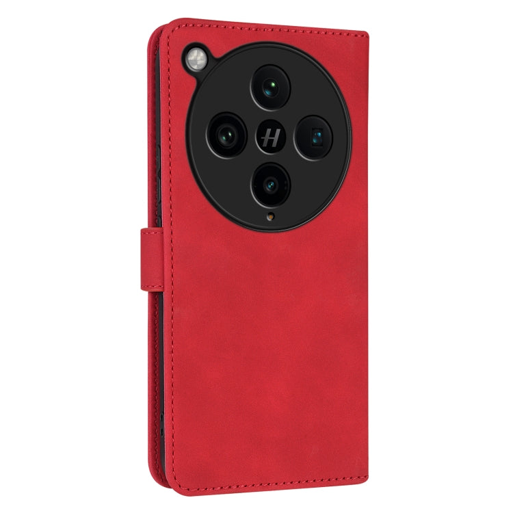 For OPPO Find X8 Pro AZNS Skin Feel Calf Texture Flip Leather Phone Case(Red)