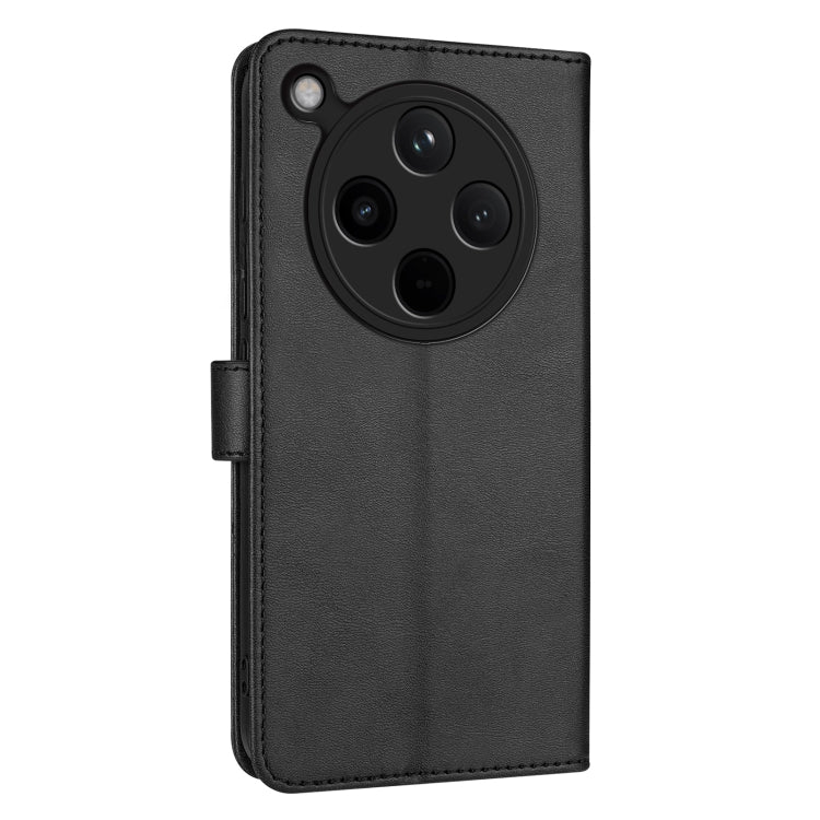 For OPPO Find X8 AZNS Skin Feel Calf Texture Flip Leather Phone Case(Black)