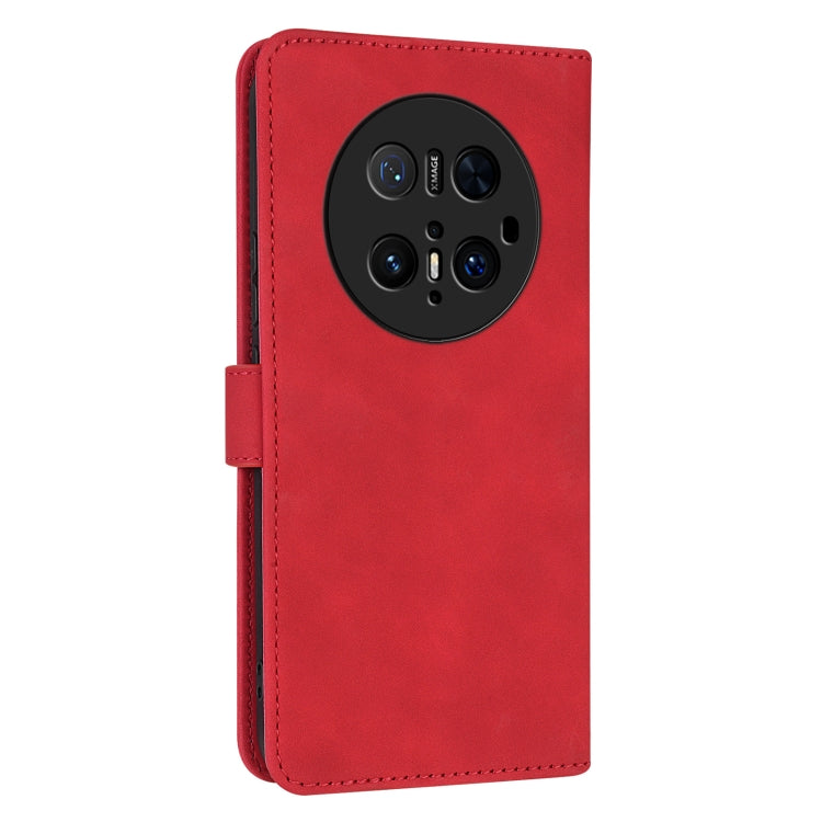 For Huawei Mate 70 Pro / 70 Pro+ AZNS Skin Feel Calf Texture Flip Leather Phone Case(Red)