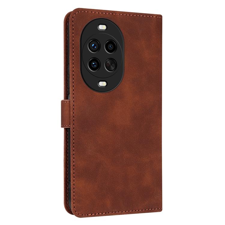 For Huawei nova 14 Pro 5G AZNS Skin Feel Calf Texture Flip Leather Phone Case(Brown)