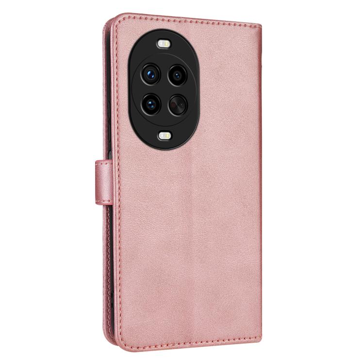 For Huawei nova 14 Pro 5G AZNS Skin Feel Calf Texture Flip Leather Phone Case(Rose Gold)