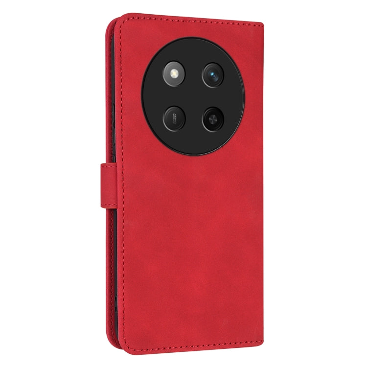 For Honor X60 Pro AZNS Skin Feel Calf Texture Flip Leather Phone Case(Red)