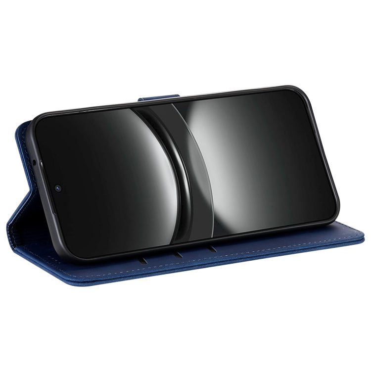 For Honor X60 Pro AZNS Skin Feel Calf Texture Flip Leather Phone Case(Blue)