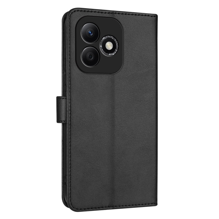 For Honor X60i AZNS Skin Feel Calf Texture Flip Leather Phone Case(Black)
