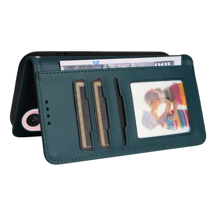 For iPhone 16 BETOPNICE BN-005 2 in 1 Detachable Imitate Genuine Leather Phone Case(Blue)