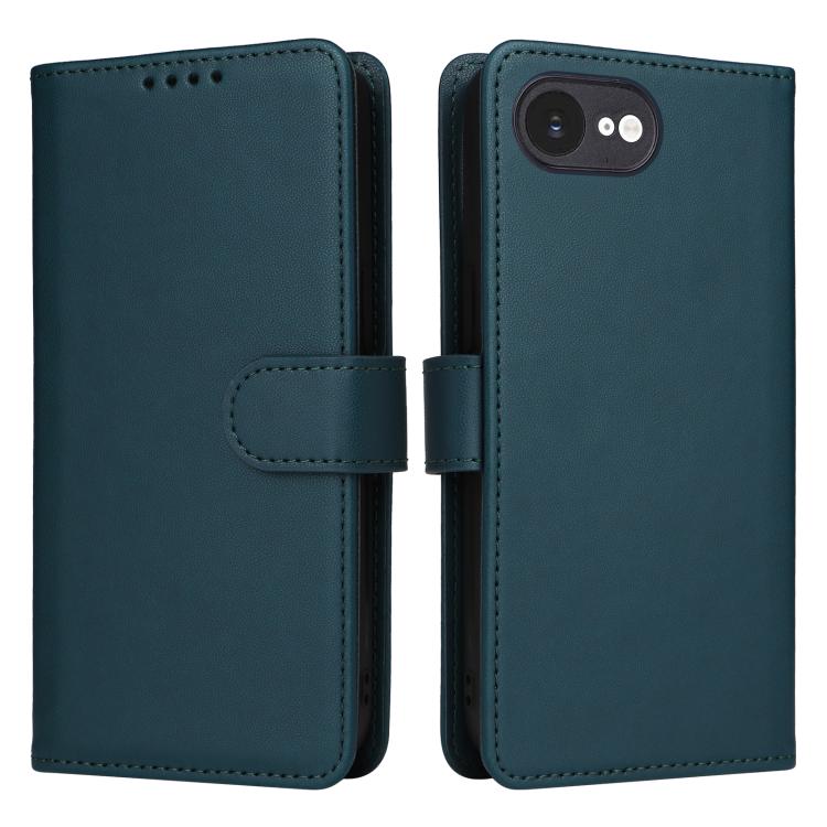For iPhone 16e / 17e BETOPNICE BN-005 2 in 1 Detachable Imitate Genuine Leather Phone Case(Blue)