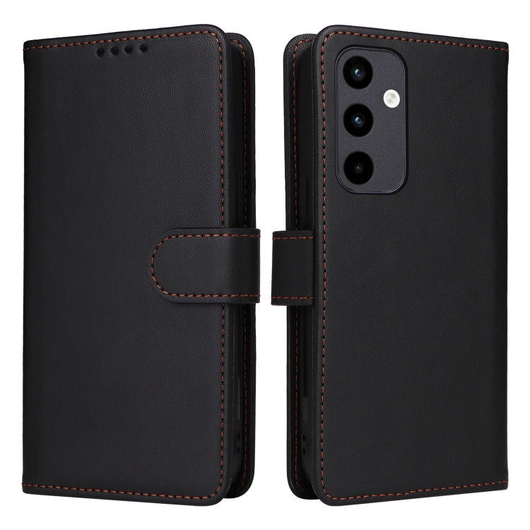 For Samsung Galaxy A35 5G BETOPNICE BN-005 2 in 1 Detachable Imitate Genuine Leather Phone Case(Black)