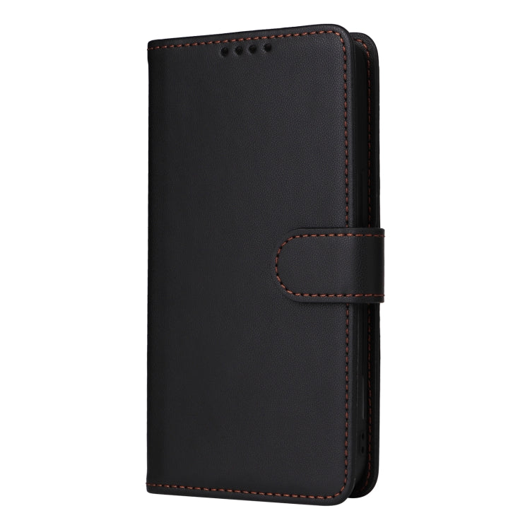 For Samsung Galaxy A35 5G BETOPNICE BN-005 2 in 1 Detachable Imitate Genuine Leather Phone Case(Black)